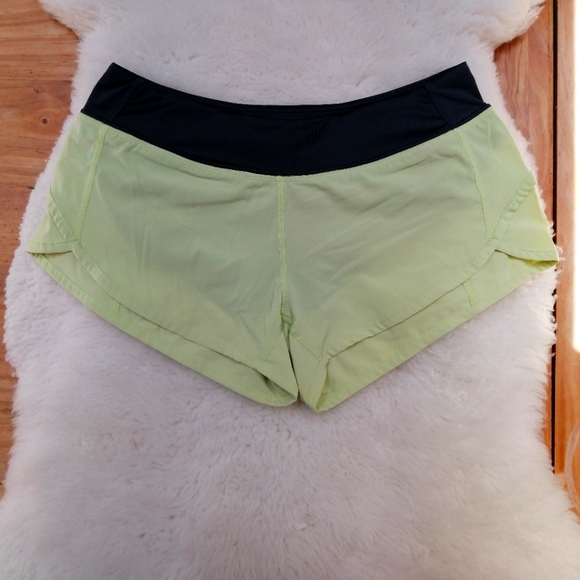 Kyodan Cheeky Athletic Short Shorts Lime Green - Picture 2 of 8